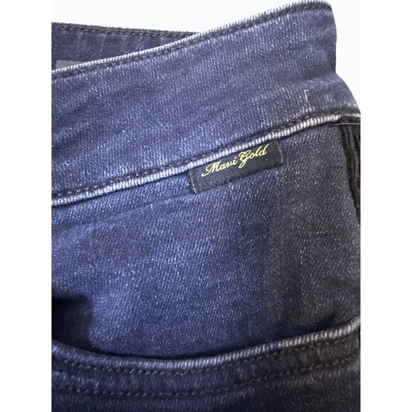 NWT Mavi Gold Stretch Tess High Rise Soft Jeans Medium Dark Wash Size 27 - Picture 5 of 14
